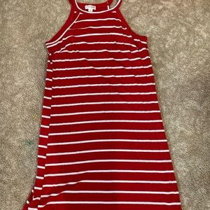 Striped T-shirt dress